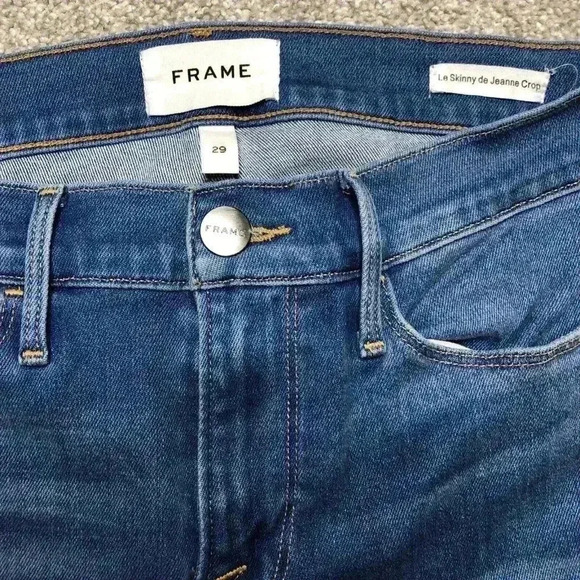 Frame Jeans Skinny Cropped - Picture 5 of 9